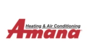Amana logo representing quality HVAC systems by Made Simple Heating and Air.