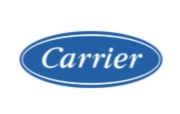 Carrier Logo representing quality HVAC systems by Made Simple Heating and Air.