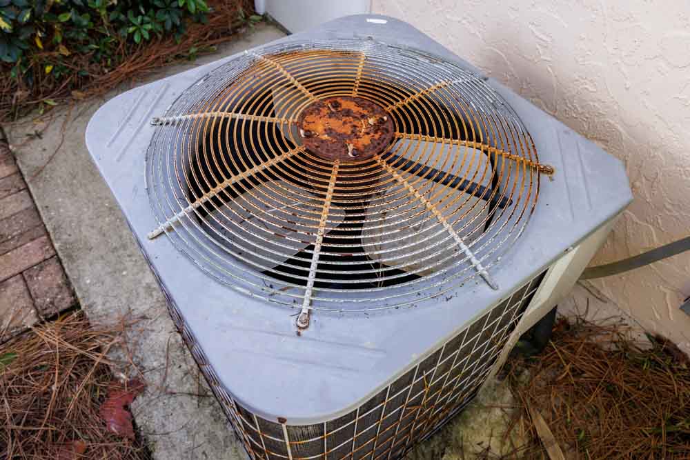 old AC unit
